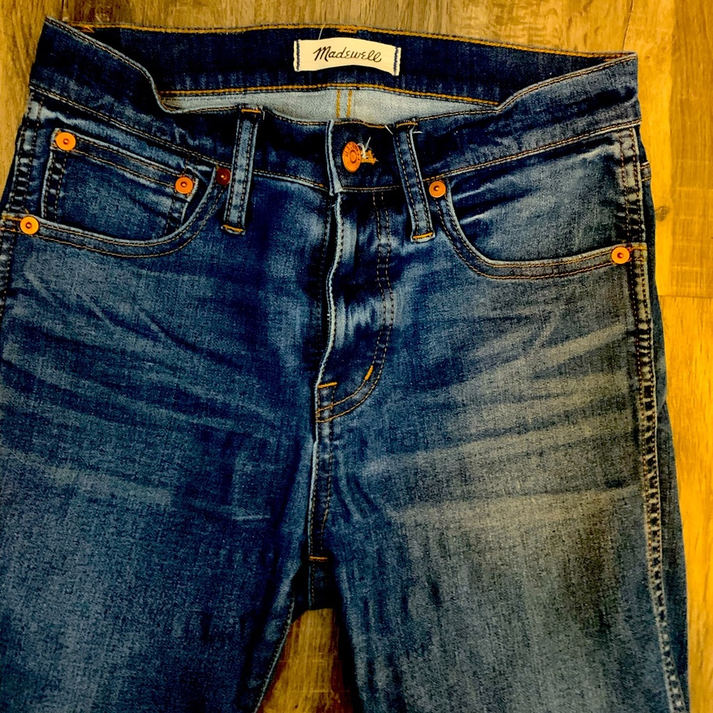 Madewell high rise skinny jeans
